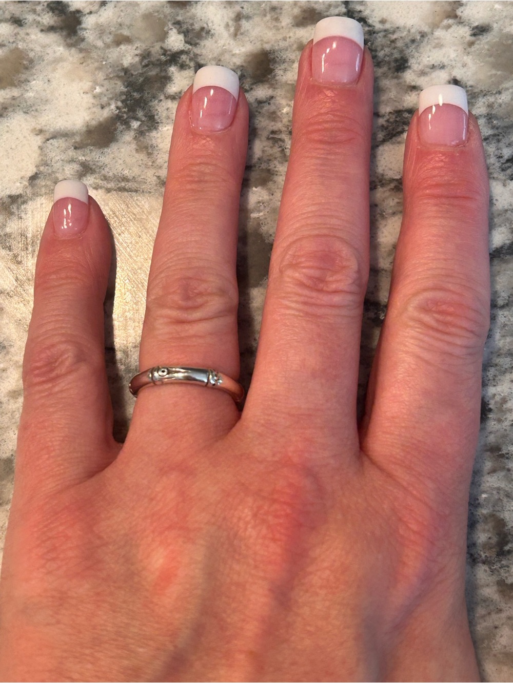 John Hardy bamboo sterling silver ring
